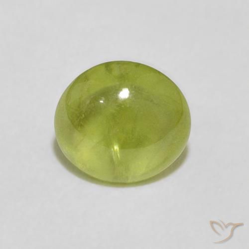 1.75ct Natural Verde Floresta Quente Esfena, oval, Transparente