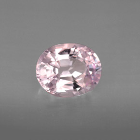 Espinélio violeta natural 2,49ct, corte oval, VVS-VS