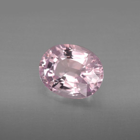 Espinélio violeta natural 2,49ct, corte oval, VVS-VS