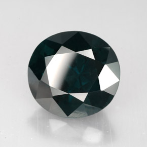 Espinélio verde natural 5,61ct, corte oval, VVS