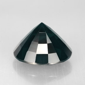 Espinélio verde natural 5,61ct, corte oval, VVS