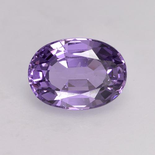 Espinélio uva violeta Natural 1.17ct, Corte Oval, VVS-VS