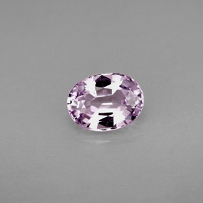 Espinélio roxo natural 1,27ct, corte oval, VVS-VS