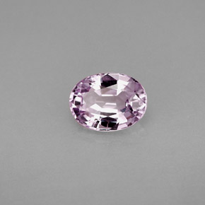 Espinélio roxo natural 1,27ct, corte oval, VVS-VS