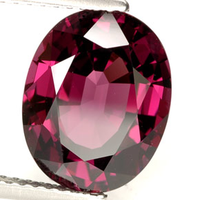 Espinélio rosa natural 5,39ct, corte oval, VVS