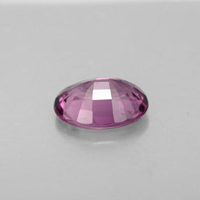Espinélio violeta natural 1,82ct, corte oval, VVS