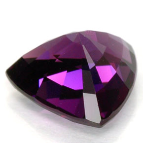 Espinélio violeta natural 1,65ct, trillion, VVS
