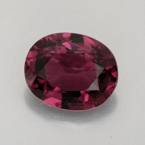 Espinélio vermelho natural 2,79ct, corte oval, VS-SI
