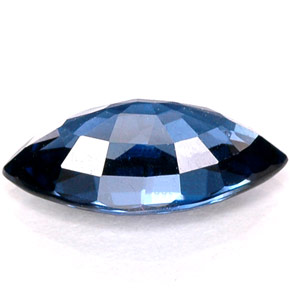 Espinélio azul natural 1,18ct, marquise, VVS-VS
