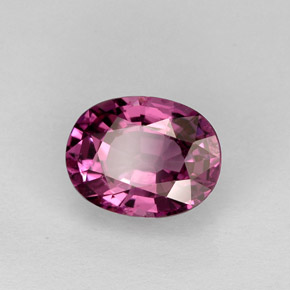 Espinélio rosa natural 1,53ct, corte oval, VS-SI