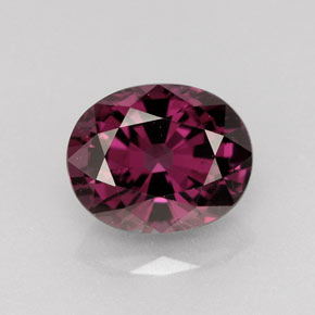 Espinélio violeta natural 2,15ct, corte oval, VS