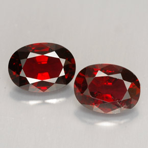 Pedras preciosas de espinélio  natural de  ct, corte oval, VS