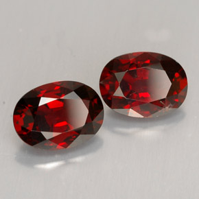 Pedras preciosas de espinélio  natural de  ct, corte oval, VS