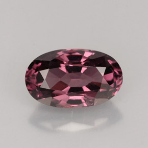 Espinélio rosa natural 1,90ct, corte oval, VVS
