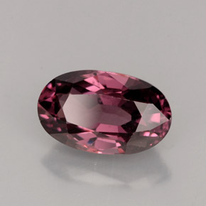Espinélio rosa natural 1,90ct, corte oval, VVS