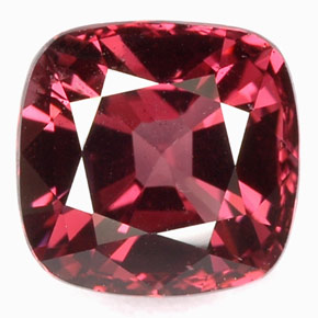 Espinélio rosa natural 1,93ct, almofada cortada, VS