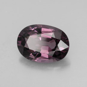 Espinélio violeta natural 1,88ct, corte oval, VS
