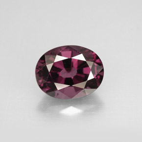 Espinélio violeta natural 2,36ct, corte oval, VS-SI