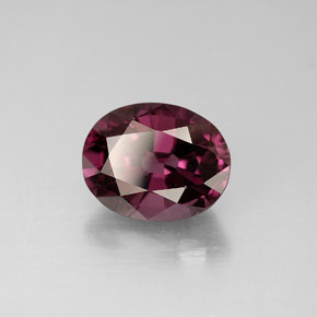 Espinélio violeta natural 2,36ct, corte oval, VS-SI