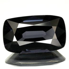 Espinélio azul natural 5,07ct, almofada cortada, VVS-VS