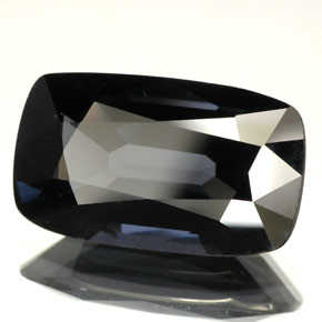 Espinélio azul natural 5,07ct, almofada cortada, VVS-VS
