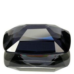 Espinélio azul natural 5,07ct, almofada cortada, VVS-VS