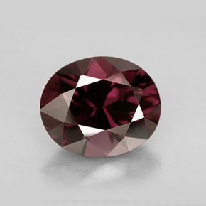 Espinélio violeta natural 4,95ct, corte oval, VVS-VS