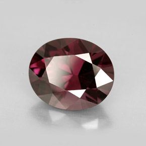 Espinélio violeta natural 4,95ct, corte oval, VVS-VS