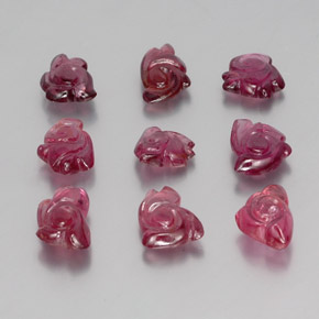 Pedras preciosas de espinélio vermelho natural de  ct, forma extravagante, transparente