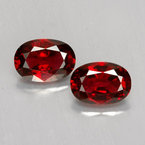 Pedras preciosas de espinélio  natural de  ct, corte oval, VS