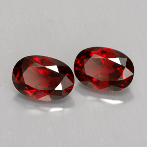 Pedras preciosas de espinélio  natural de  ct, corte oval, VS