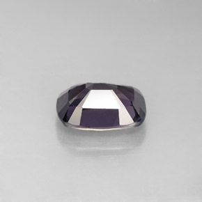Espinélio violeta natural 2,32ct, almofada cortada, VS