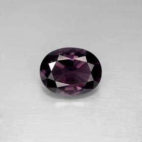 Espinélio violeta natural 2,32ct, corte oval, VVS-VS