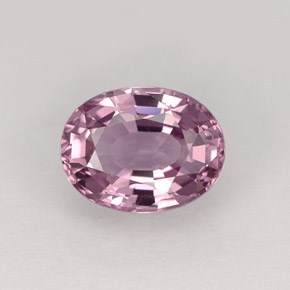 Espinélio rosa natural 1,71ct, corte oval, VVS