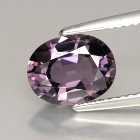 Espinélio violeta natural 1,99ct, corte oval, VVS-VS