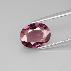 Espinélio violeta natural 1,88ct, corte oval, VVS-VS