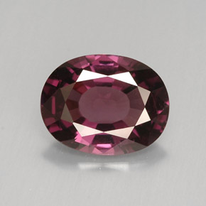 Espinélio rosa natural 1,81ct, corte oval, VS