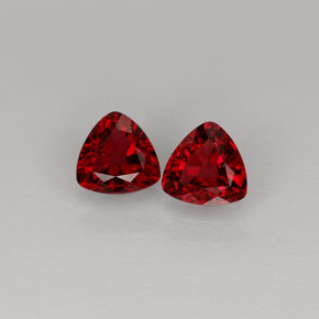 Pedras preciosas de espinélio  natural de  ct, trillion, VS