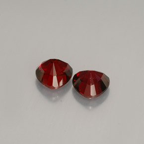 Pedras preciosas de espinélio vermelho natural de  ct, trillion, VS