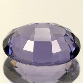 Espinélio violeta natural 2,55ct, corte oval, VVS