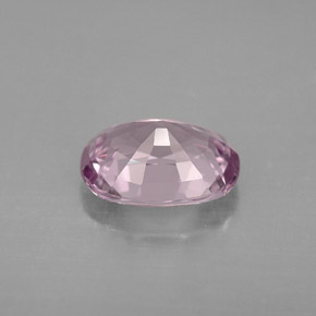 Espinélio violeta natural 2,89ct, almofada cortada, VVS