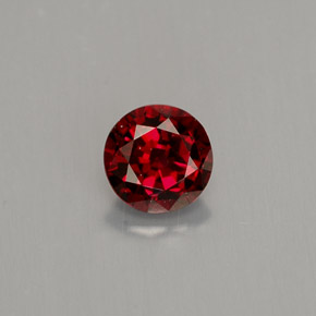 Espinélio  natural 0,57ct, corte redondo, VS-SI