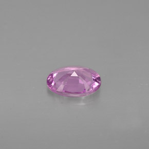 Espinélio violeta natural 0,70ct, corte oval, VS