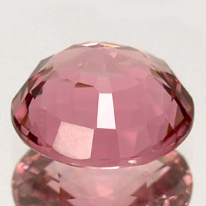Espinélio rosa natural 1,13ct, corte redondo, VS
