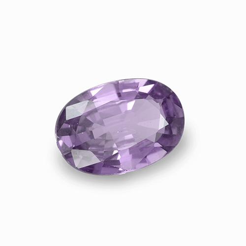Espinélio violeta natural 0,67ct, corte oval, VVS