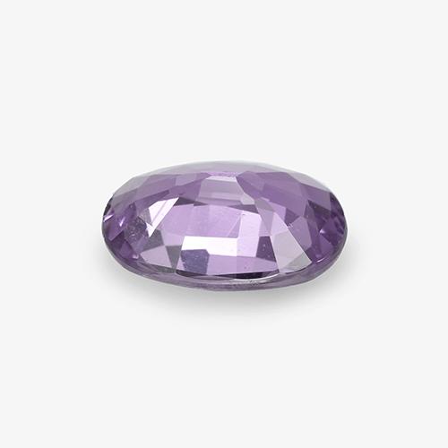Espinélio violeta natural 0,67ct, corte oval, VVS