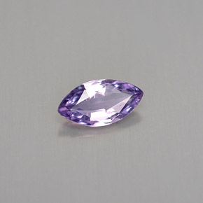 Espinélio violeta natural 0,51ct, marquise, VS