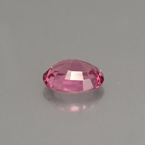 Espinélio rosa natural 0,84ct, corte oval, VVS