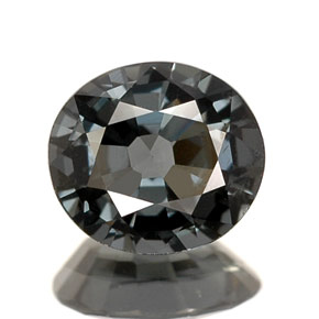 Espinélio azul natural 0,91ct, corte oval, VS