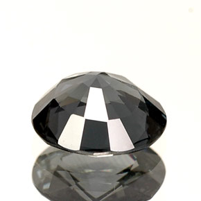 Espinélio azul natural 0,91ct, corte oval, VS